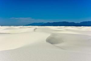 White Sands National Monument in New Mexico. photo