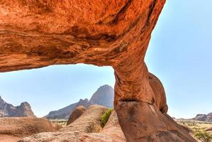 Rock formations in Spitzkoppe, Namibia photo