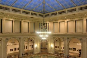 Brooklyn, New York - January 10, 2016 -  Brooklyn Museum in New York City. Founded in 1895 this Beaux-Arts building is the art museum holds the city's second largest art collection. photo