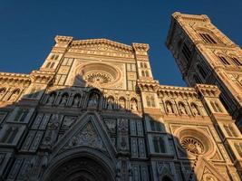 duomo de florencia. basílica de santa maría del fiore en florencia, italia. foto