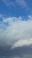 Most Beautiful High Angle Footage of Winter Clouds over the British City of England video