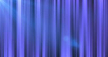 abstract achtergrond, kleding stof gordijn in de theater van verticaal blauw iriserend stokjes van lijnen van strepen van helder glimmend lichtgevend mooi. screensaver, video in hoog kwaliteit 4k