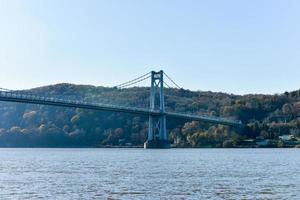 Mid-Hudson Bridge crossing the Hudson River in Poughkeepsie, New York photo