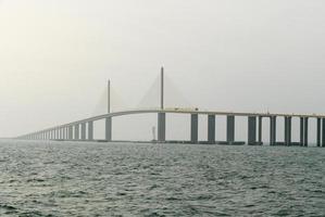 Sunshine Skyway Bridge - Tampa Bay, Florida photo