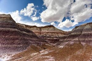 Blue Mesa in Petrified Forest National Park, Arizona, USA photo