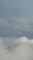 Most Beautiful High Angle Footage of Winter Clouds over the British City of England video