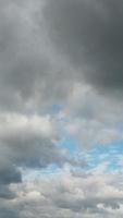 Most Beautiful High Angle Footage of Winter Clouds over the British City of England video