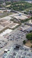 Beautiful Aerial View of Luton Town of England video