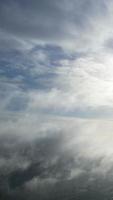 Most Beautiful High Angle Footage of Winter Clouds over the British City of England video