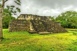 sitio arqueológico maya ek balam. ruinas mayas, península de yucatán, méxico foto