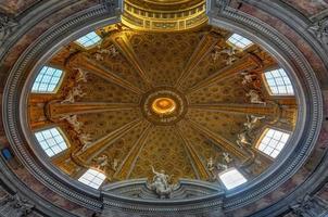 Rome, Italy - March 24, 2018 -  Beautiful interior of the Church of Saint Andrew's at the Quirinal in Rome, Italy. photo