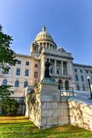 la casa del estado de rhode island, la capital del estado estadounidense de rhode island. foto