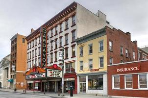 Poughkeepsie, New York - Feb 16, 2020 -  Historic Bardavon 1869 Opera House in Poughkeepsie, New York. photo