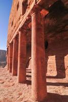 ruinas de petra, jordania foto