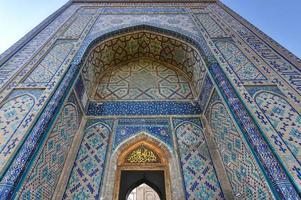 Shah-i-Zinda or Shohizinda, a necropolis in Samarkand, Uzbekistan. photo