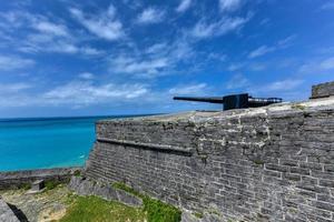 fuerte santa catalina en st. george´s, bermudas. foto