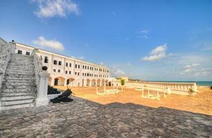 castillo de la costa del cabo - ghana foto