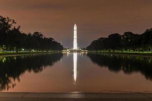 Washington Monument with Scaffolding photo