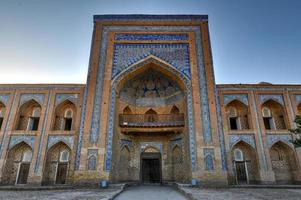 Mohammed Rakhim Khan Madrassah in Khiva, Uzbekistan. photo