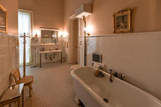 nueva york - 31 de agosto de 2019 - mansión vanderbilt en hyde park, nueva york. Históricamente conocido como Hyde Park, el sitio histórico nacional de la mansión de Vanderbilt es una de las propiedades más antiguas del río Hudson. foto