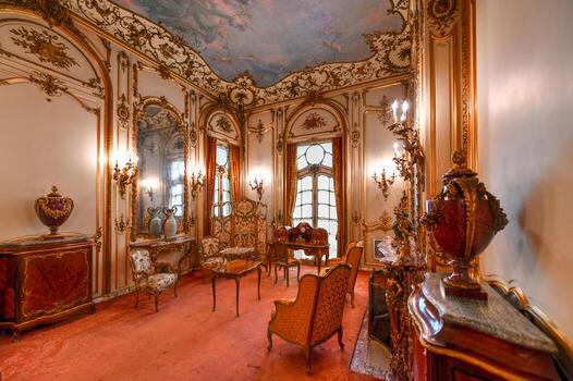 nueva york - 31 de agosto de 2019 - mansión vanderbilt en hyde park, nueva york. Históricamente conocido como Hyde Park, el sitio histórico nacional de la mansión de Vanderbilt es una de las propiedades más antiguas del río Hudson. foto