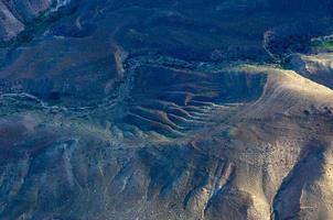 Grand Canyon National Park from the air. photo