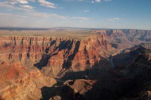 Grand Canyon National Park from the air. photo