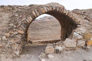 castillo de los cruzados de al karak o kerak, jordania foto