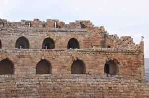 Al Karak or Kerak Crusader Castle, Jordan photo