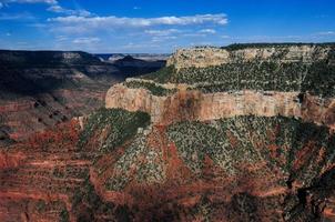 Grand Canyon National Park from the air. photo