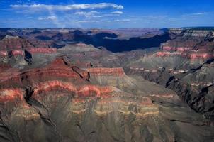 Grand Canyon National Park from the air. photo