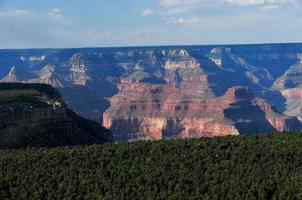 Grand Canyon National Park from the air. photo