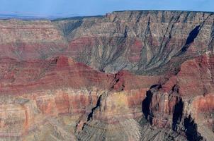 Grand Canyon National Park from the air. photo