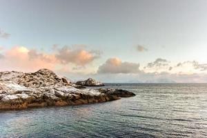 Nature of Vestvagoy in the Lofoten Islands, Norway photo