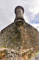 murallas y mirador de san juan, puerto rico. foto