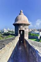 Castillo de San Cristobal in San Juan, Puerto Rico. It is designated as a UNESCO World Heritage Site since 1983. It was built by Spain to protect against land based attacks on the city of San Juan. photo