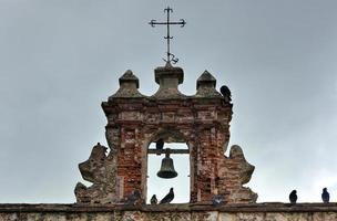 Historic street chapel, Chapel of Christ the Savior in Old San Juan, Puerto Rico. photo