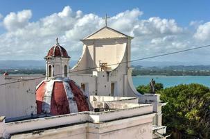 Cathedral of San Juan Bautista is a Roman Catholic cathedral in Old San Juan, Puerto Rico. This church is built in 1521 and is the oldest church in the United States. photo