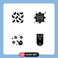 Stock Vector Icon Pack of Line Signs and Symbols for bacteria per education book diamonds Editable Vector Design Elements