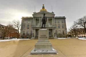 New Hampshire State House, Concord, New Hampshire, USA. New Hampshire State House is the nation's oldest state house, built in 1816 - 1819. photo