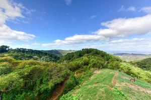 Tropical panoramic landscape across Cienfuegos, Cuba. photo