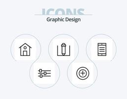 paquete de iconos de línea de diseño 5 diseño de iconos. . texto. escribir. celda. rectángulo vector