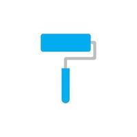 Paint roller icon vector illustration design template