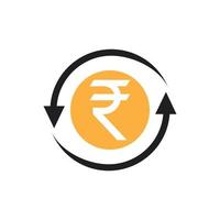 Indian Rupee icon. Indian Rupee sign vector