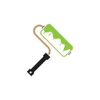 Paint roller icon vector illustration design template