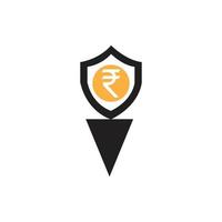 Indian Rupee icon. Indian Rupee sign vector