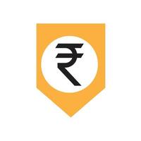 Indian Rupee icon. Indian Rupee sign vector