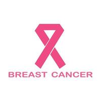 Breast Cancer Awareness Ribbon Vector illustration