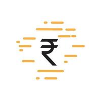 Indian Rupee icon. Indian Rupee sign vector