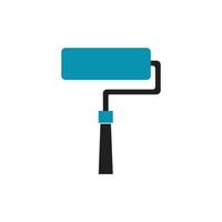 Paint roller icon vector illustration design template